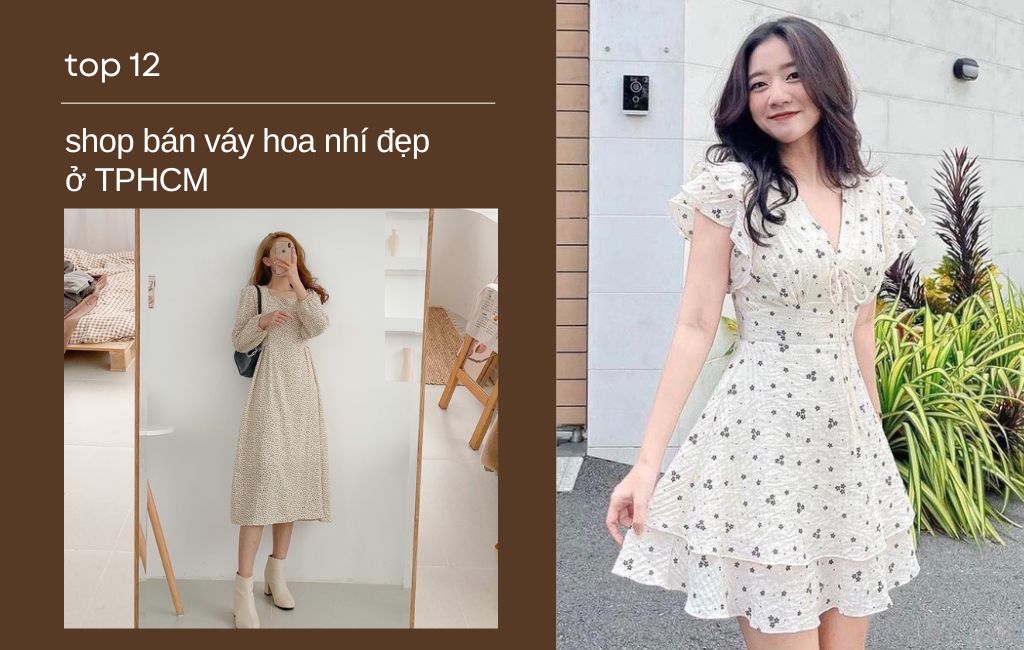 shop bán váy hoa nhí đẹp ở TPHCM