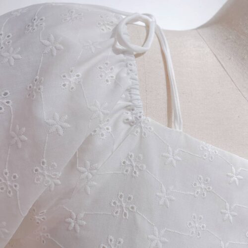 Alternative view of Đầm cột dây trễ vai big size D106