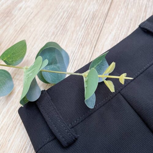 Alternative view of Black Baggy Dress Pants – Plus Size Q28