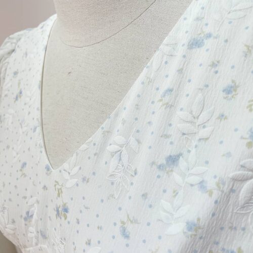 Alternative view of Đầm hoa dáng dài tay bí big size D113