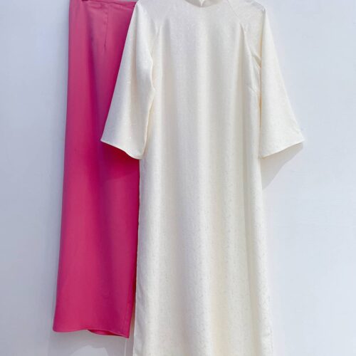 Alternative view of Quần áo dài nữ big size chất lụa QAD01