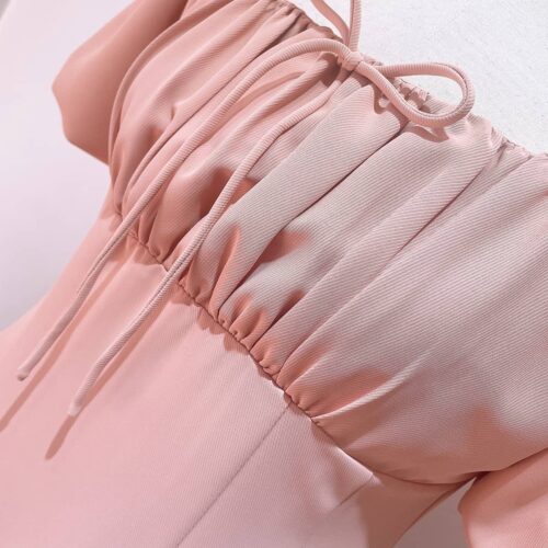 Alternative view of Đầm tay bí big size D112