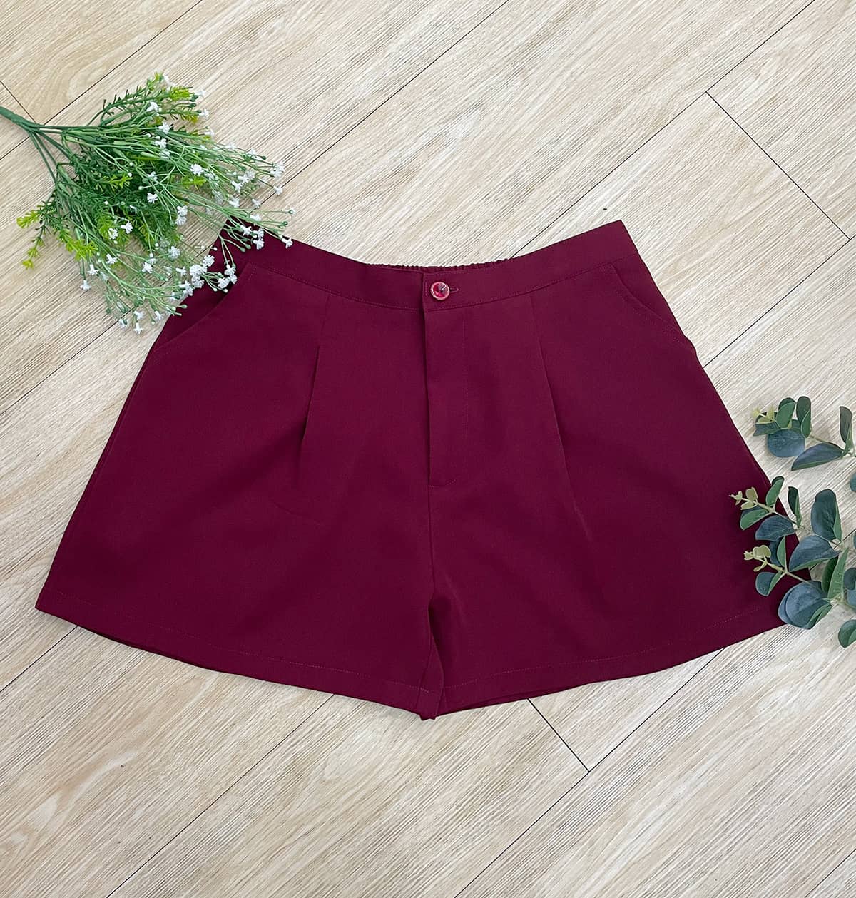 Quần short lưng thun big size Q29
