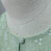 Đầm dáng dài xanh mint nút bọc big size D121 - Ảnh 3